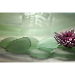 Set of 10 Sea Glass Art Print Note Cards